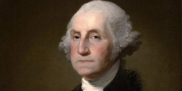  Portrait of George Washington by Gilbert Stuart